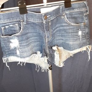 A&f jean shorts